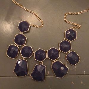 Navy necklace
